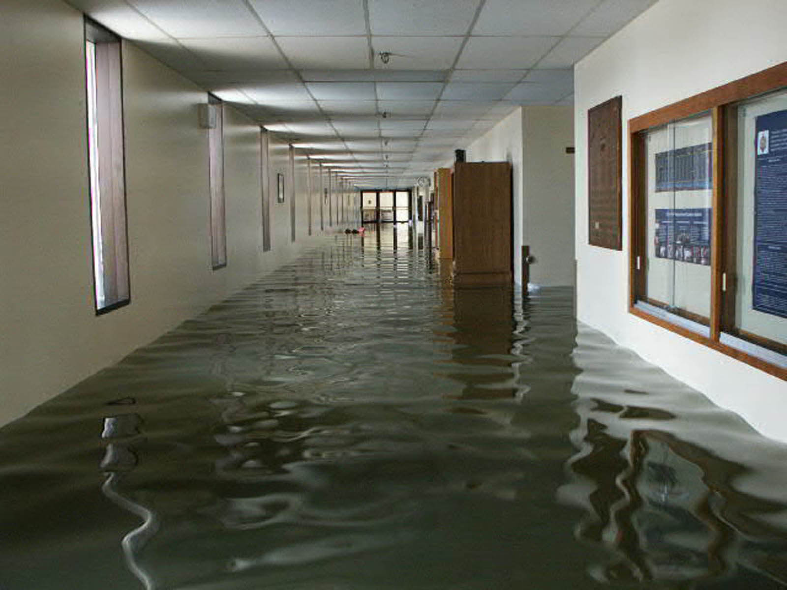 US Navy 030919 O 0000X 001 Flood damage to U.S. Naval Academy
