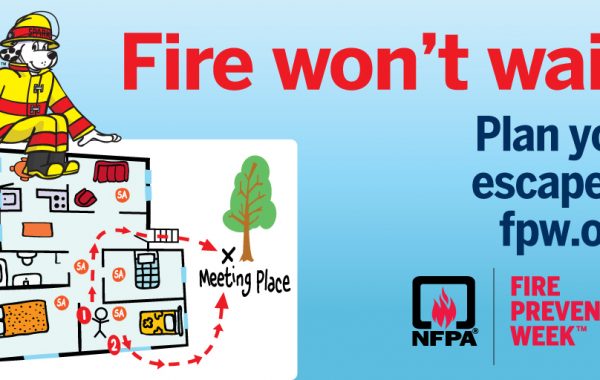 Fire Prevention Week 2022: Fire Won’t Wait, Plan Your Escape